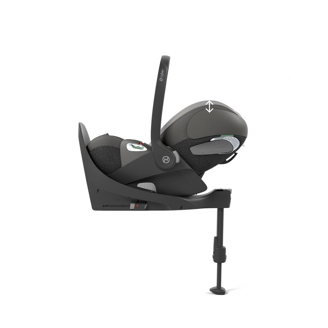 CYBEX Cloud T i-Size Rotating Baby Car Seat - Mirage Grey-Car Seats-Mirage Grey-No Base | Natural Baby Shower