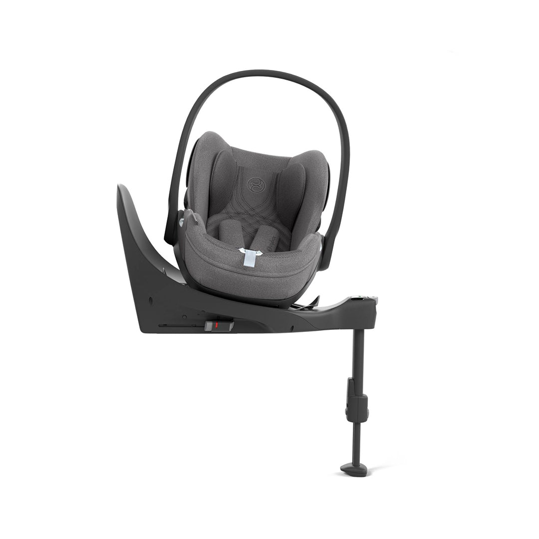 CYBEX Cloud T i-Size Plus Rotating Baby Car Seat - Mirage Grey-Car Seats-Mirage Grey-With Base T | Natural Baby Shower