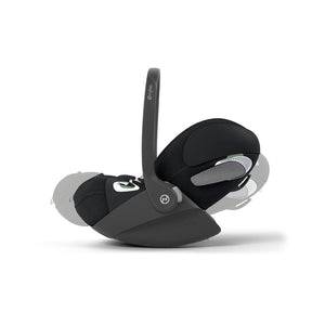 CYBEX Cloud T i-Size Plus Rotating Baby Car Seat - Sepia Black-Car Seats-Sepia Black-No Base | Natural Baby Shower