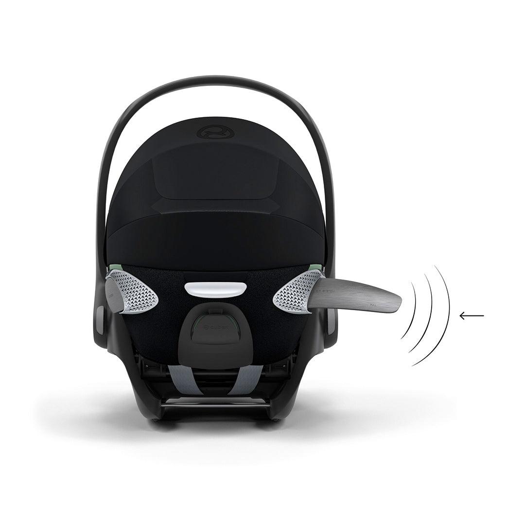 CYBEX Cloud T i-Size Plus Rotating Baby Car Seat - Sepia Black-Car Seats-Sepia Black-No Base | Natural Baby Shower