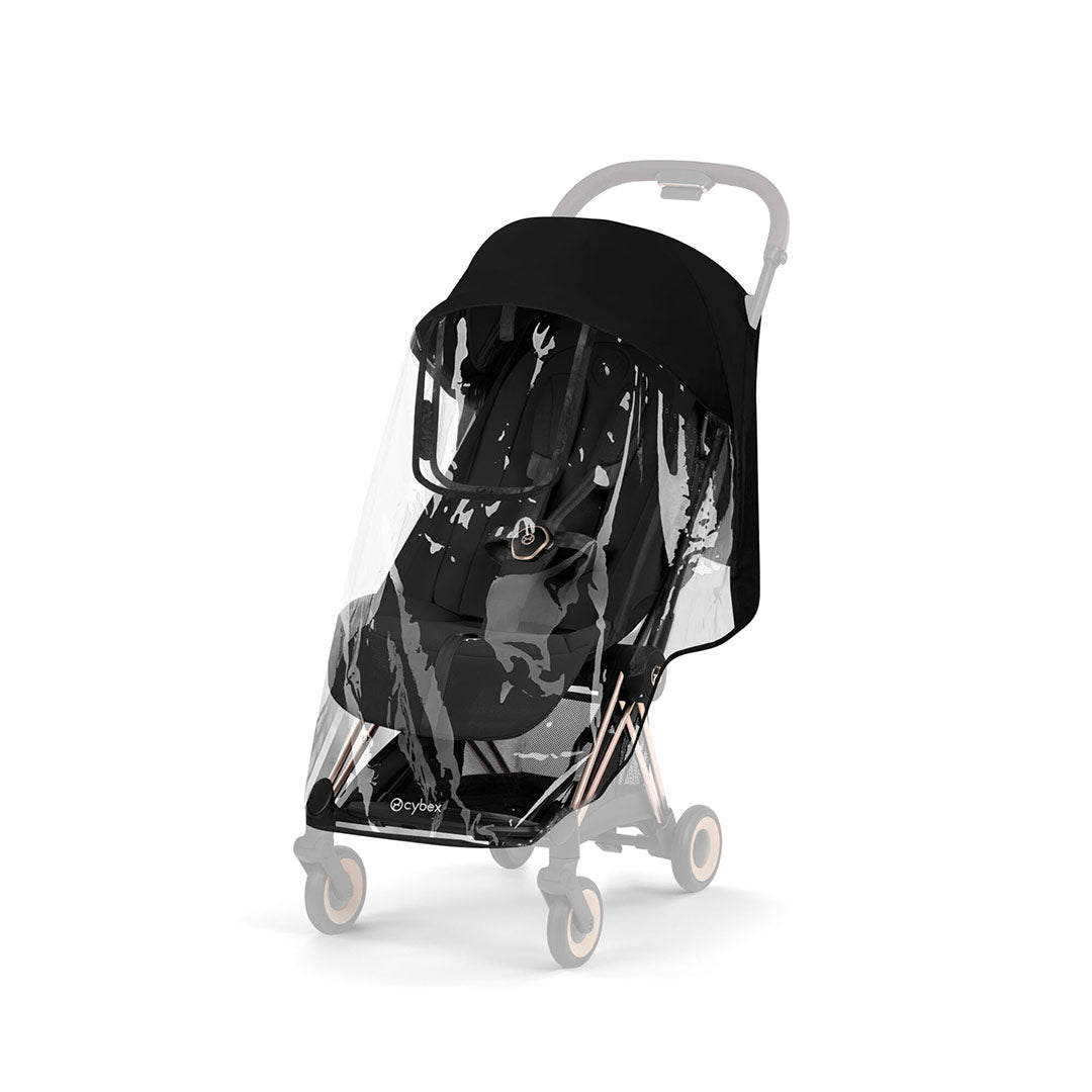 CYBEX Coya Comfort Compact Stroller & Carrycot - Sepia Black/Rose Gold-Strollers-Sepia Black/Rose Gold- | Natural Baby Shower