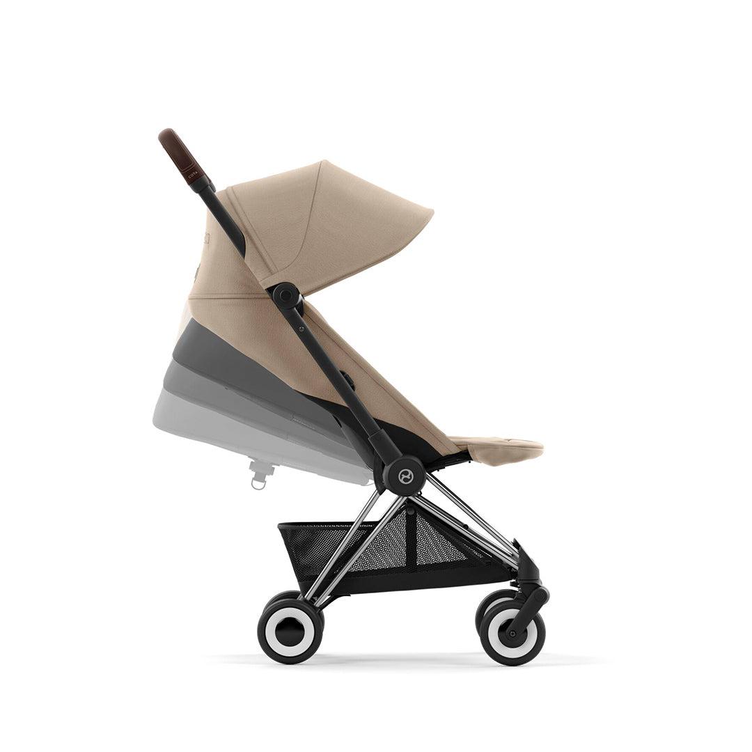 CYBEX Coya Compact Stroller - Cozy Beige-Strollers-Cozy Beige- | Natural Baby Shower