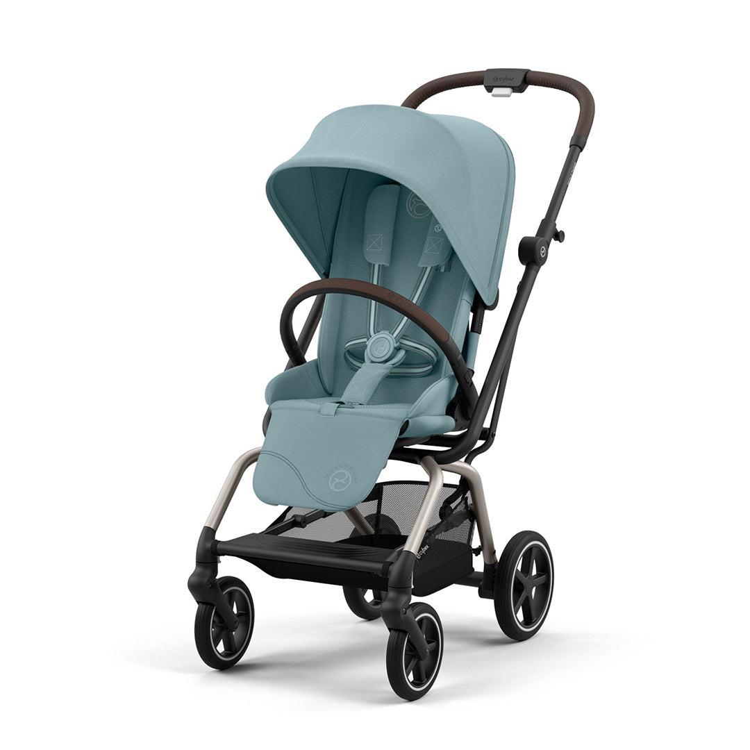 CYBEX Eezy S Twist+ 2 Pushchair - Stormy Blue-Strollers-Stormy Blue- | Natural Baby Shower