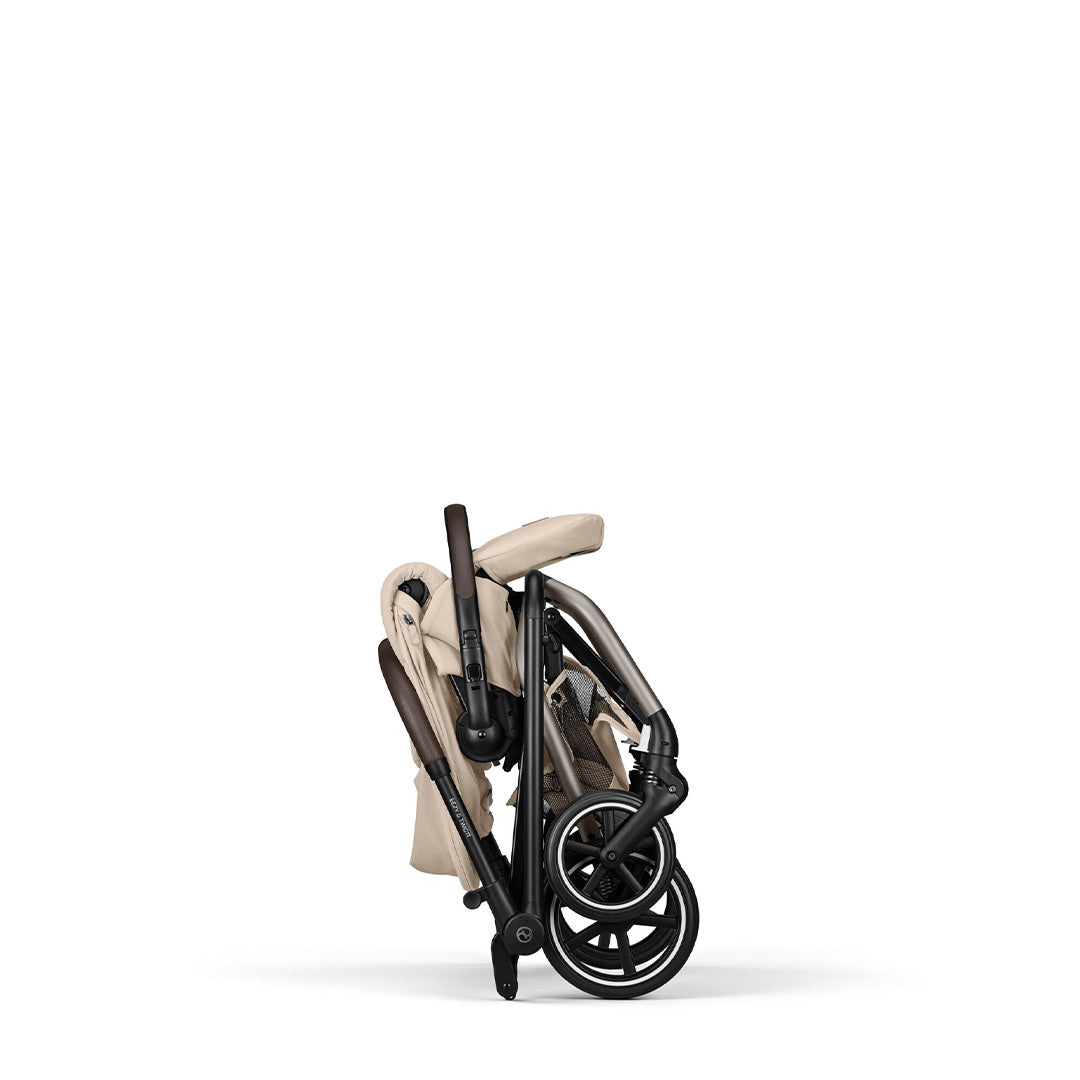 Cybex Eezy S Twist+ 2 Pushchair - 2026 - Almond Beige-Strollers-Almond Beige-One Size | Natural Baby Shower