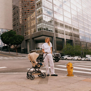 Cybex Eezy S Twist+ 2 Pushchair - 2026 - Dune Grey-Strollers-Dune Grey-One Size | Natural Baby Shower