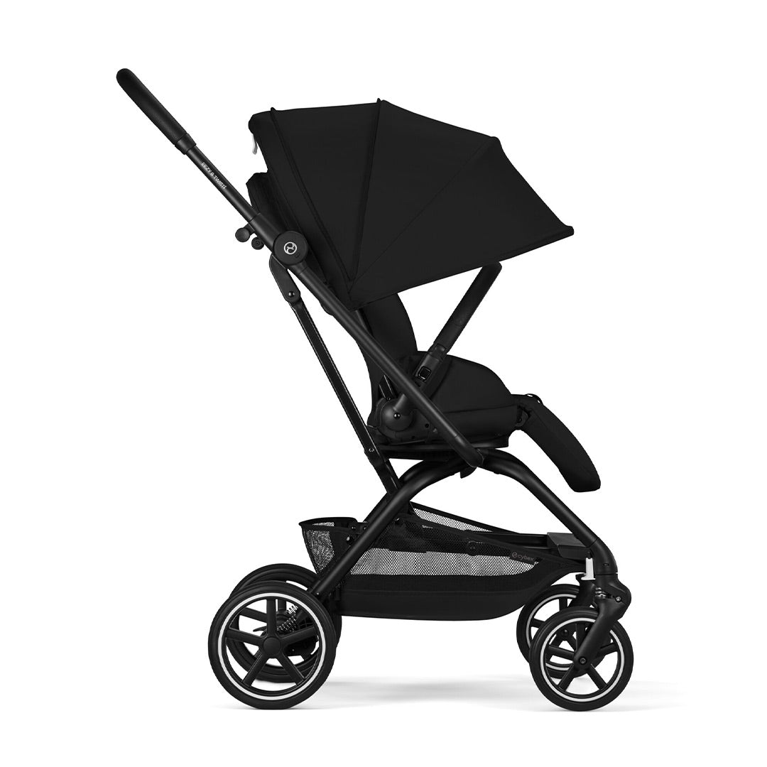 Cybex Eezy S Twist+ 2 Pushchair - 2026 - Magic Black-Strollers-Magic Black-One Size | Natural Baby Shower