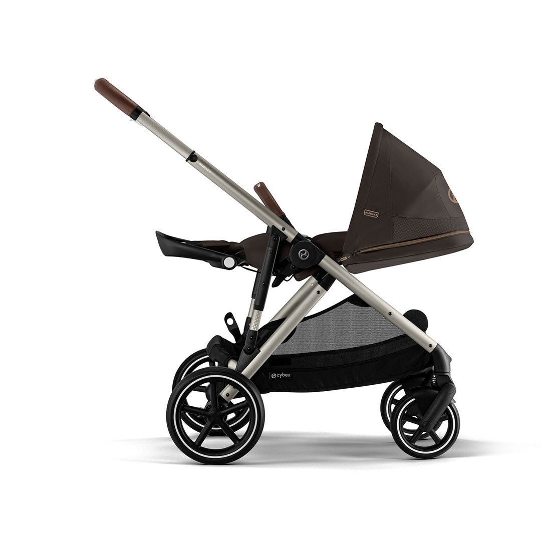 CYBEX Gazelle S Pushchair - Chocolate Brown-Strollers-Chocolate Brown- | Natural Baby Shower
