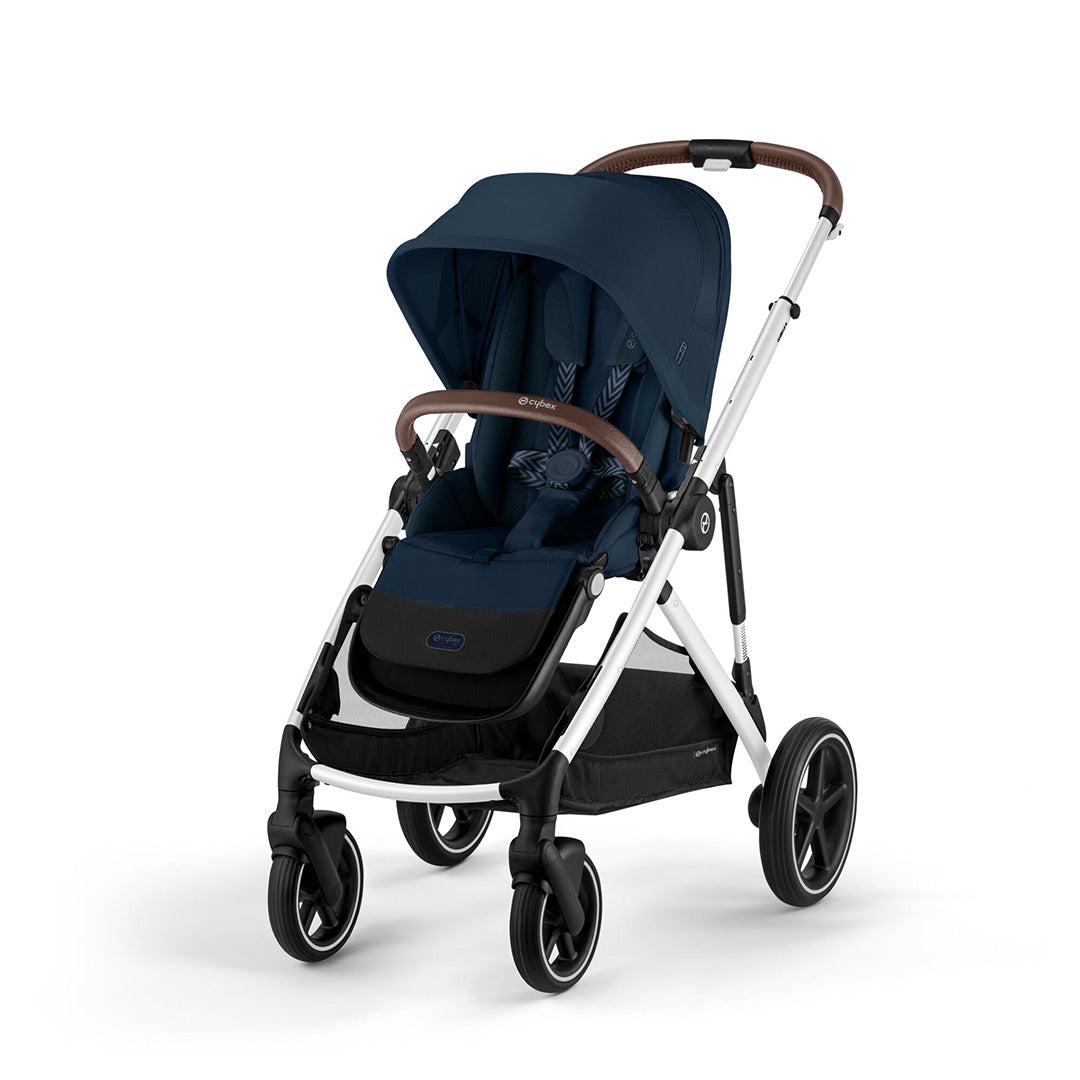 CYBEX Gazelle S Double Pushchair - Ocean Blue-Strollers-Ocean Blue-Without Carrycot | Natural Baby Shower