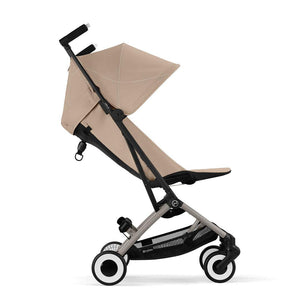 CYBEX Libelle Compact Stroller - Almond Beige-Strollers-Almond Beige- | Natural Baby Shower