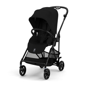 CYBEX Melio Carbon Pushchair - Magic Black-Strollers-Magic Black- | Natural Baby Shower