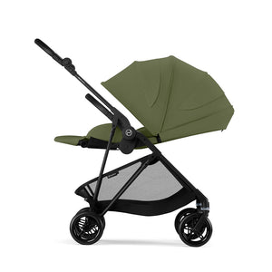 CYBEX Melio Carbon Pushchair - Moss Green-Strollers-Moss Green- | Natural Baby Shower