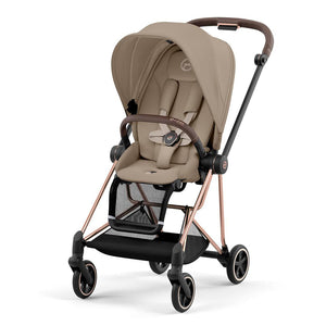 CYBEX Mios Pushchair - Cozy Beige-Strollers-Cozy Beige/Rose Gold-None | Natural Baby Shower