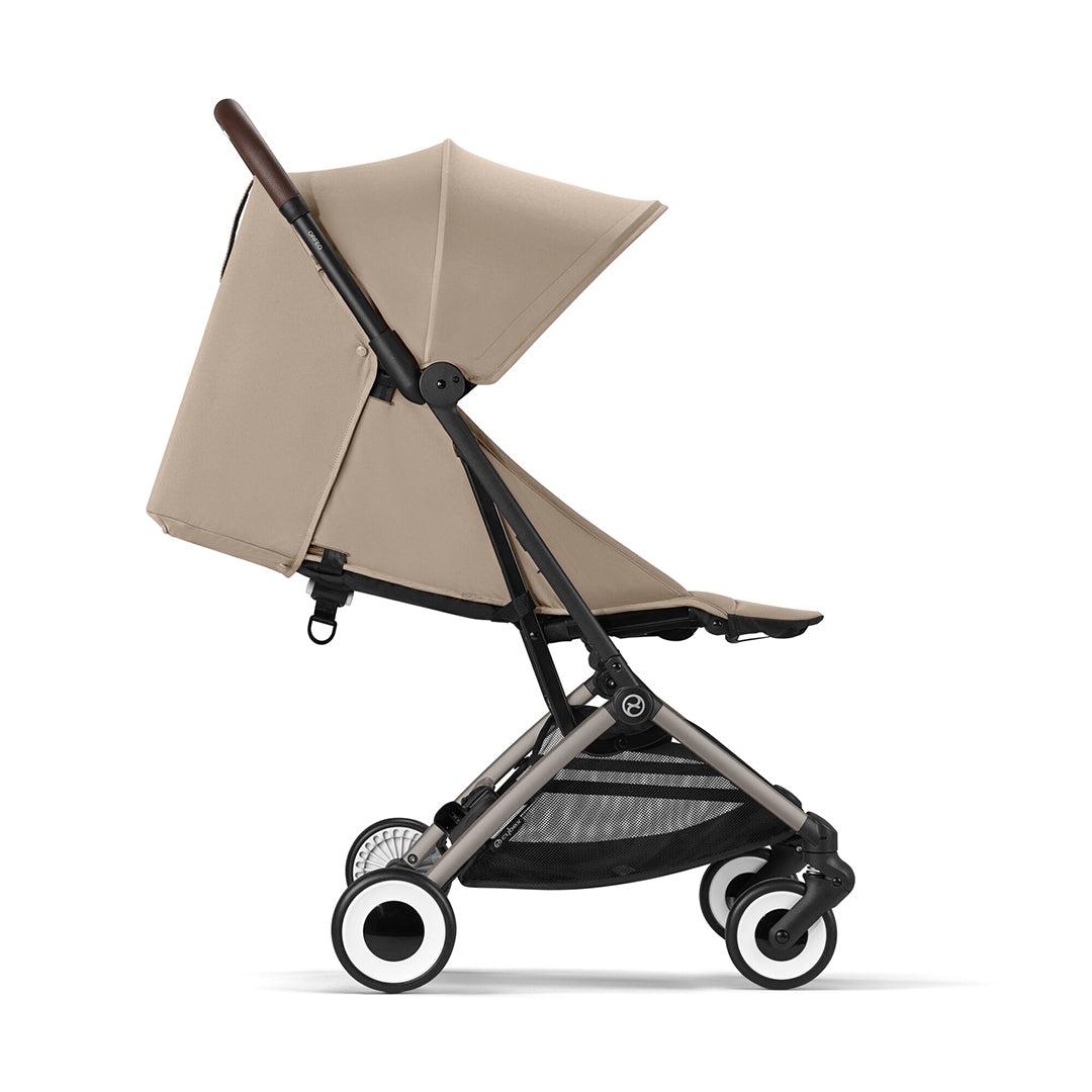 CYBEX Orfeo Pushchair - Almond Beige - Taupe-Strollers-Almond Beige-Taupe | Natural Baby Shower
