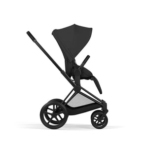 CYBEX Priam Comfort Pushchair & Foldable Carrycot - Sepia Black/Black-Strollers-Sepia Black/Black- | Natural Baby Shower
