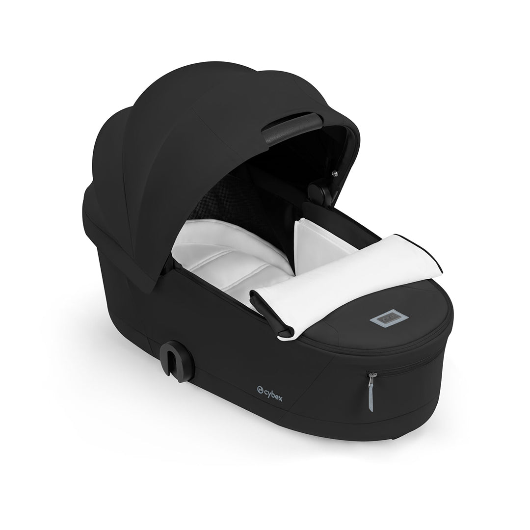 CYBEX Priam Comfort Pushchair & Foldable Carrycot - Sepia Black/Rose Gold-Strollers-Sepia Black/Rose Gold- | Natural Baby Shower