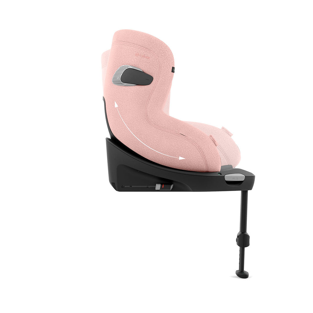 CYBEX Sirona Ti i-Size Plus Car Seat - Peach Pink-Car Seats-Peach Pink- | Natural Baby Shower