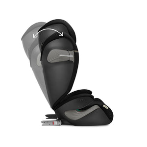 CYBEX Solution S2 i-Fix Car Seat - Moon Black-Car Seats- | Natural Baby Shower