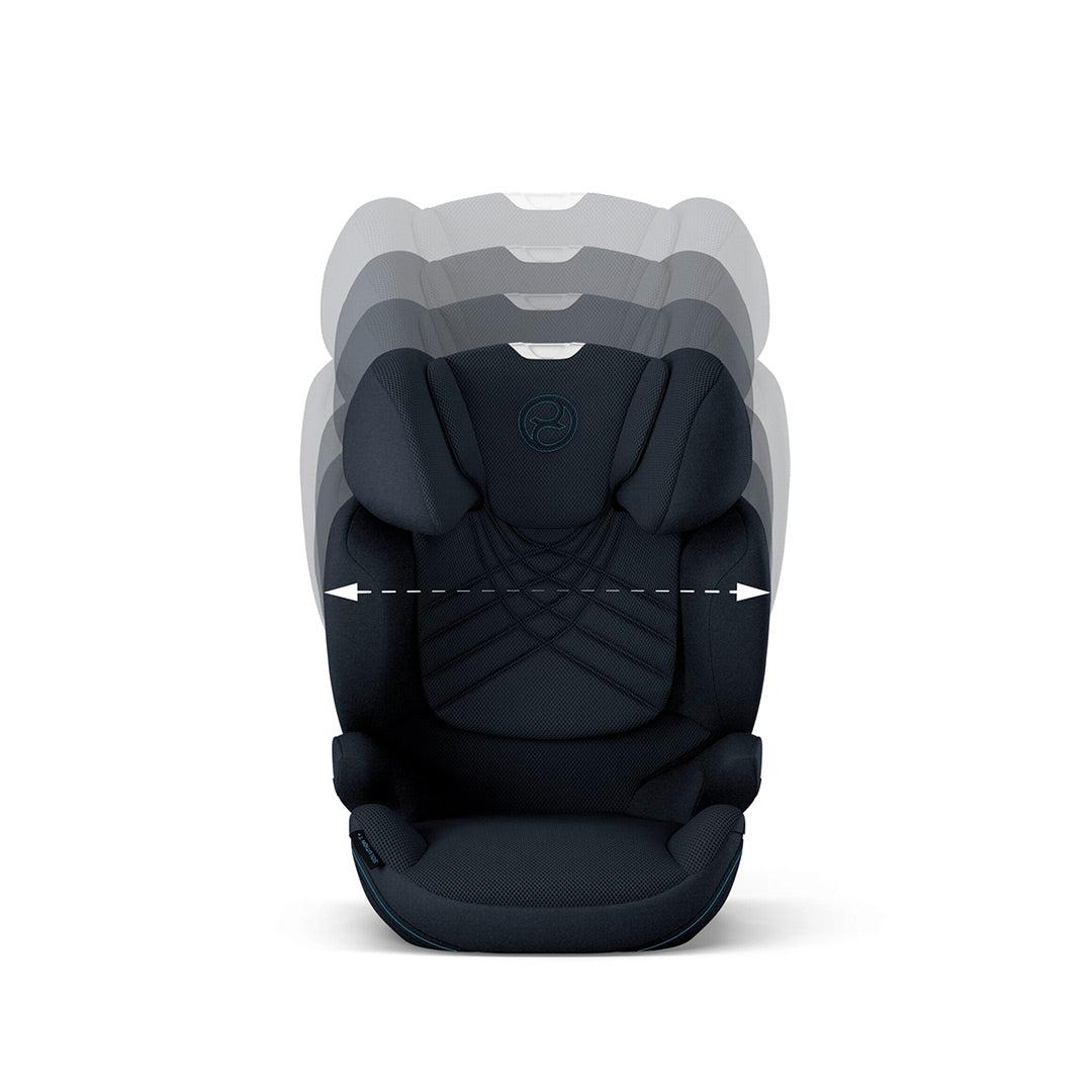 CYBEX Solution T i-Fix Plus Car Seat - Nautical Blue-Car Seats-Nautical Blue- | Natural Baby Shower