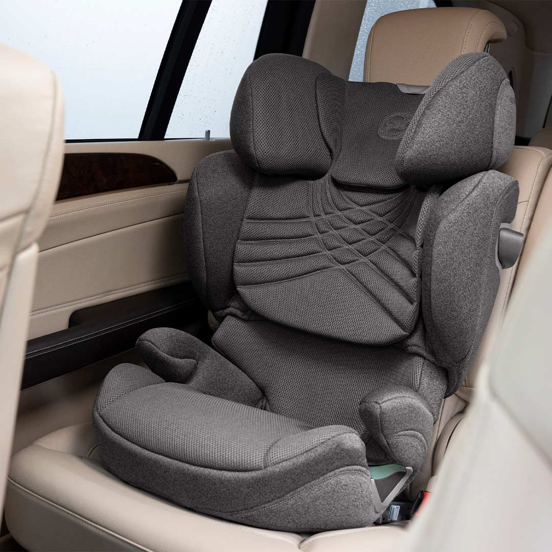 CYBEX Solution T i-Fix Plus Car Seat - Cozy Beige-Car Seats-Cozy Beige- | Natural Baby Shower