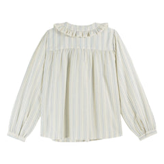 Emile et Ida - Gestreifte Bluse Cyrielle | Ecru