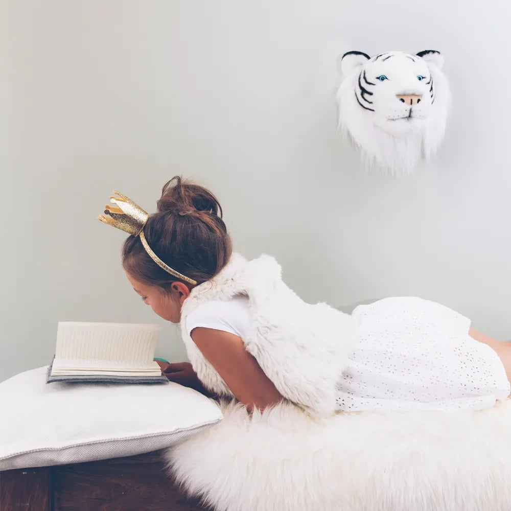 Wild & Soft - Tiger Head | Beyaz