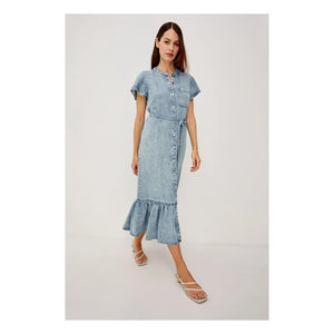 Rails - Kahlo Kleid | Denimblau