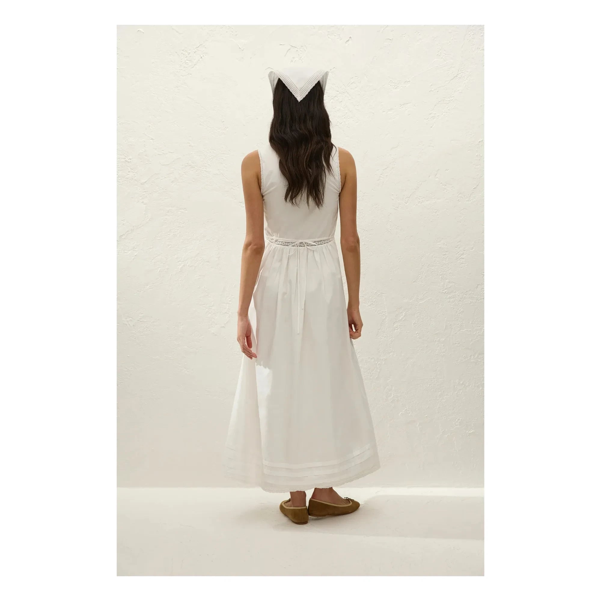 Faithfull the Brand - Fiora Cotton Dress | White
