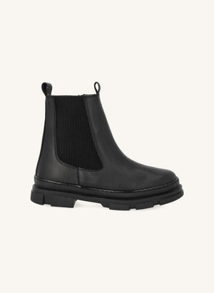 Angulus - Schwarze Leder-Chelsea-Boots | Schwarz