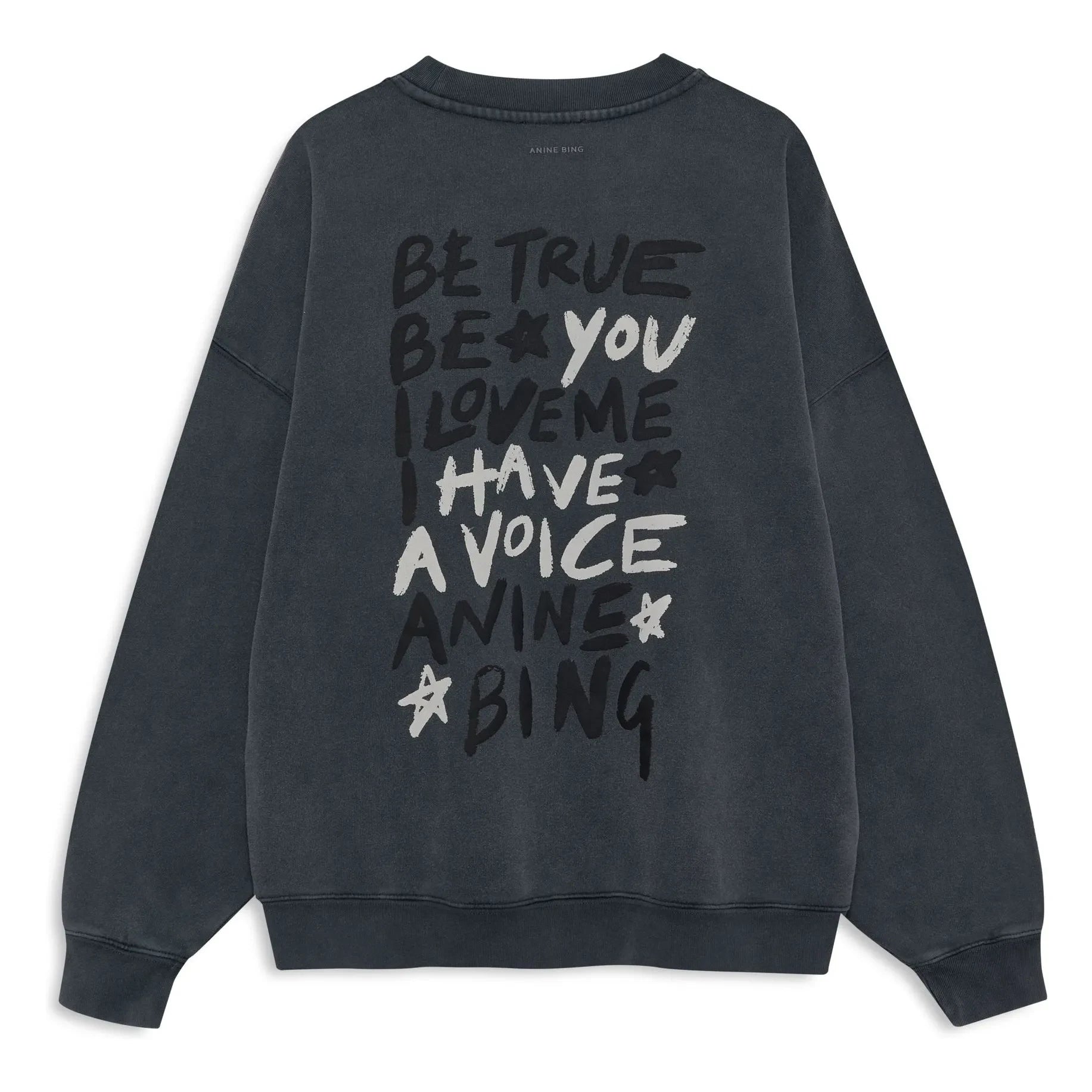 Anine Bing - Miles Empowerment sweatshirt | Siyah