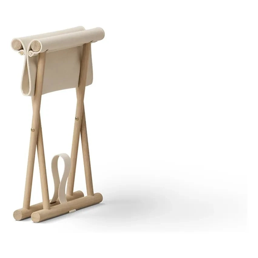 Oliver Furniture - Meşe ve kanvastan Camp çocuk taburesi