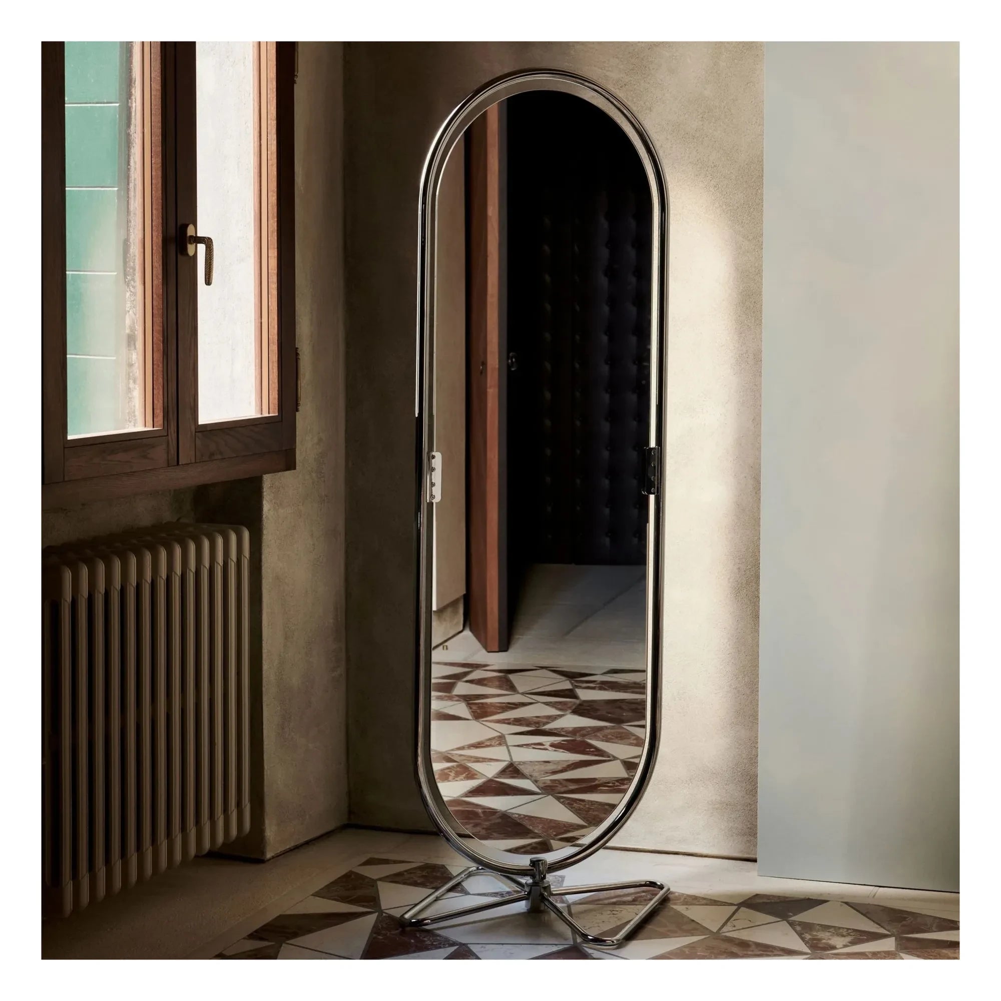 Verpan - Ayna sistemi 1,2,3, kelebek taban - Verner Panton | Krom