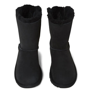UGG - Bailey Bow Astarlı Süet Botlar | Siyah