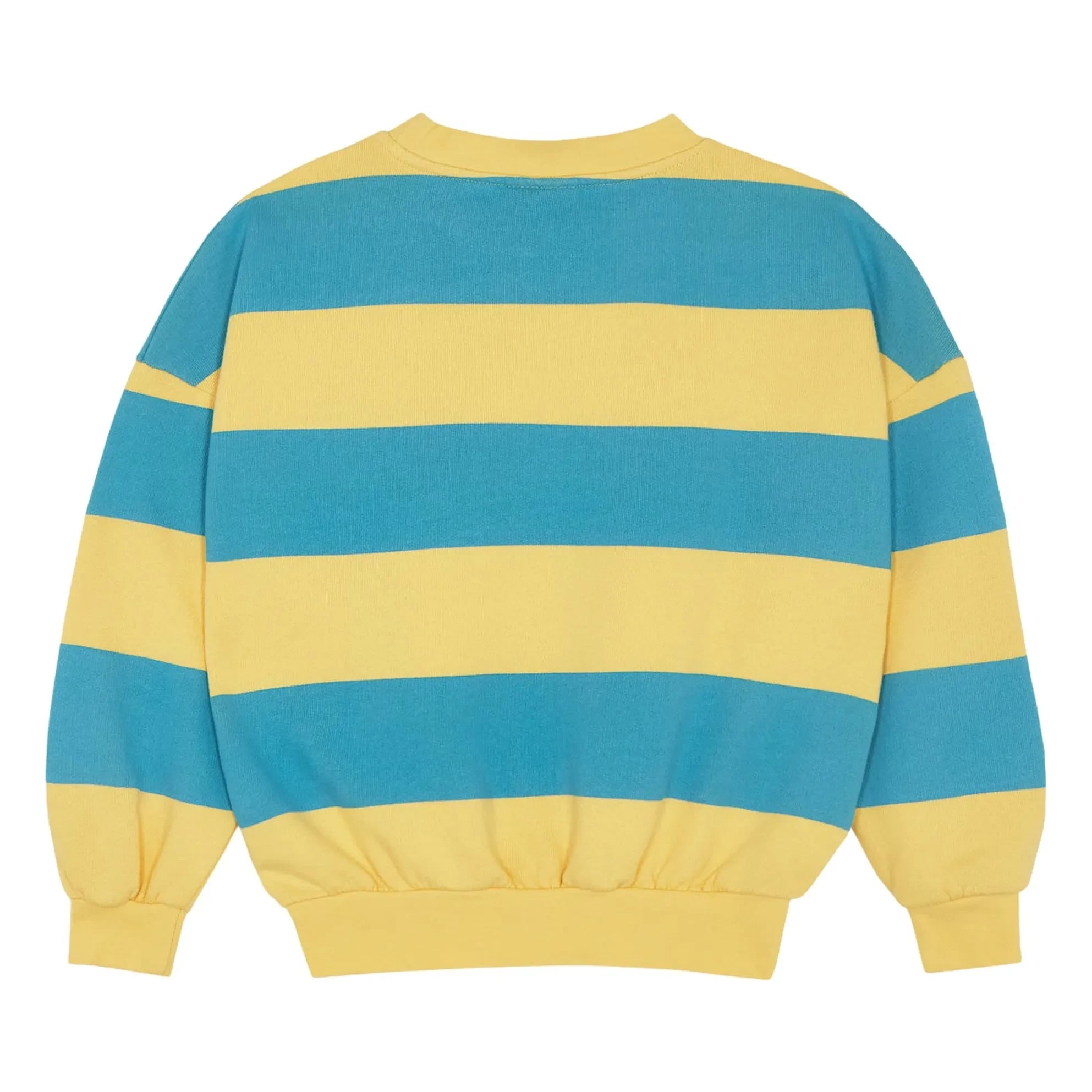 The Campamento - Oversize Gestreiftes Sweatshirt | Gelb