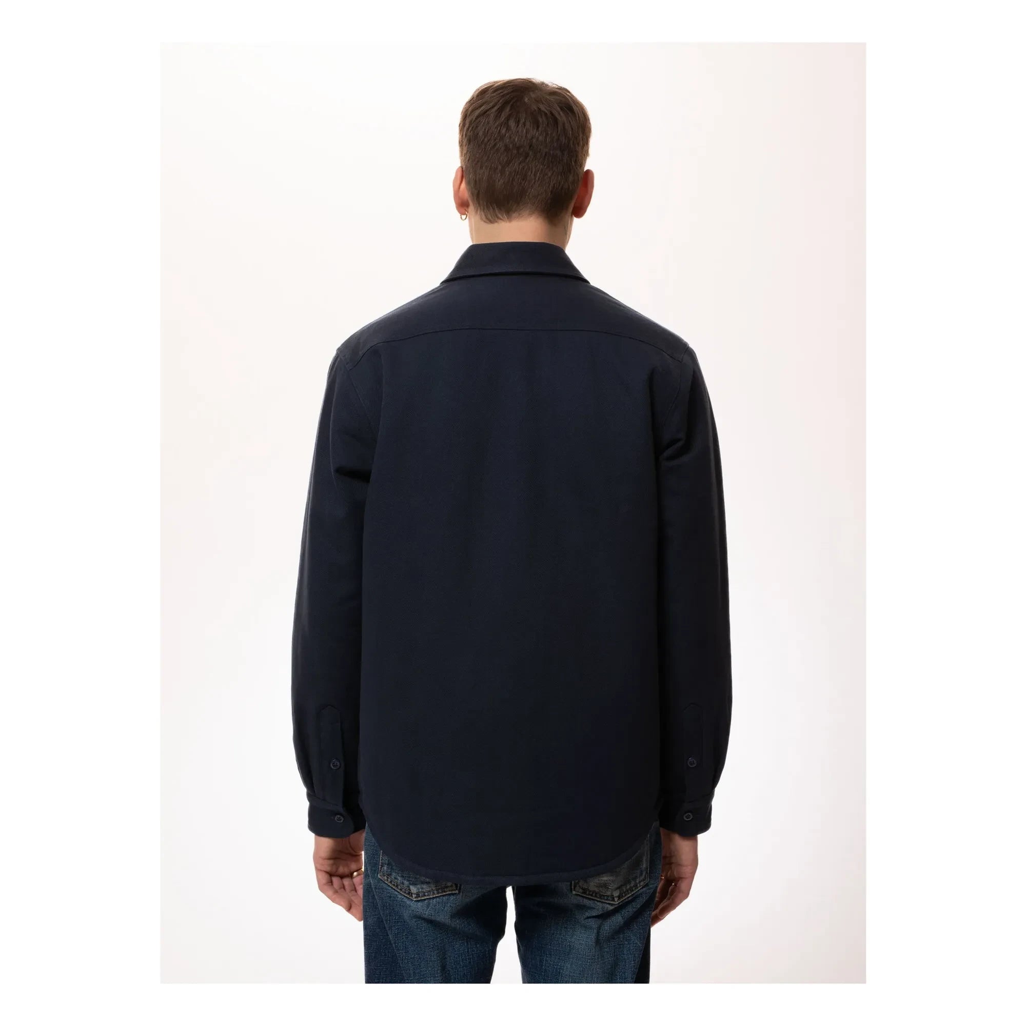 Nudie Jeans - Glenn Lined Overshirt | Dark Blue