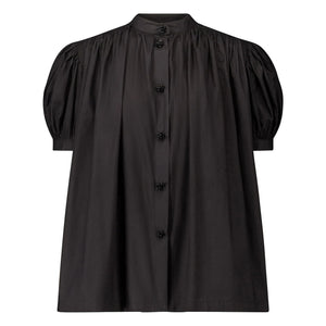 Laurence Bras - Ajmer Baumwollbluse | Schwarz