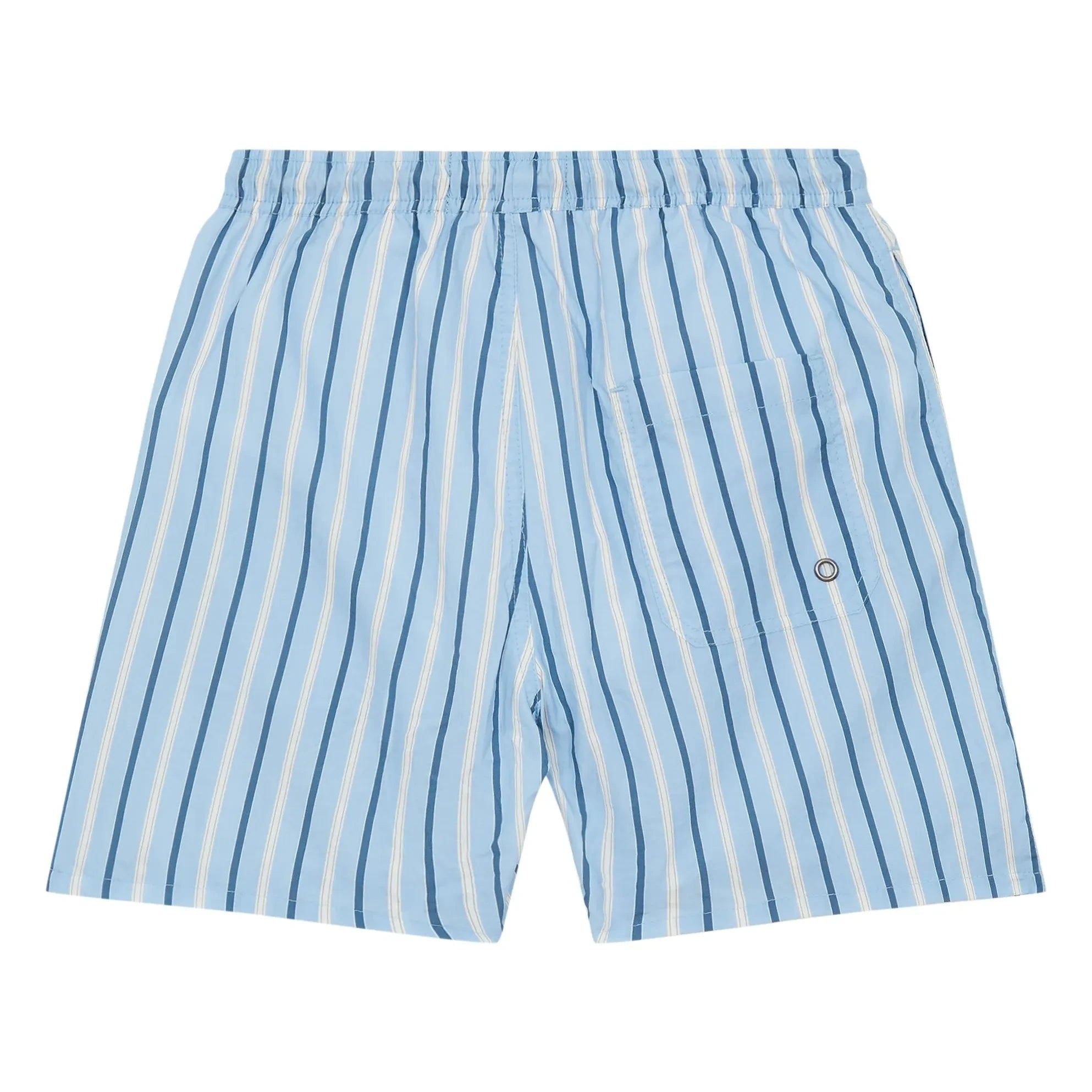 Finger in the nose - Freeboy Striped Swim Shorts | Blue