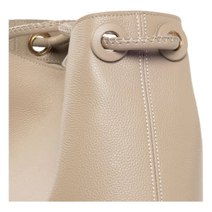 Handing - Vosges Grainé leather bag | Powder brown
