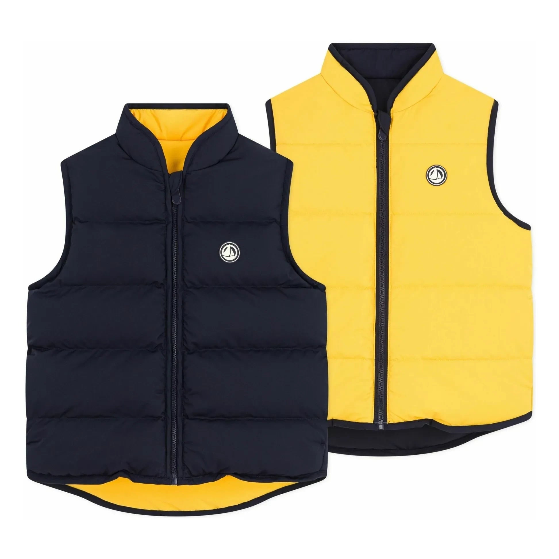Petit Bateau - Çift Taraflı Kolsuz Şişme Yelek | Pudra Pembe