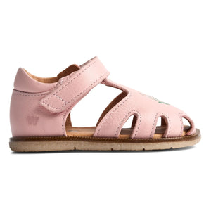 Wheat - Lowe Fleurs Leather Sandals | Light Pink