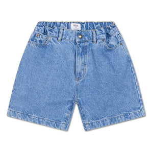 Repose AMS - Organic Cotton Denim Bermuda Shorts | Blue