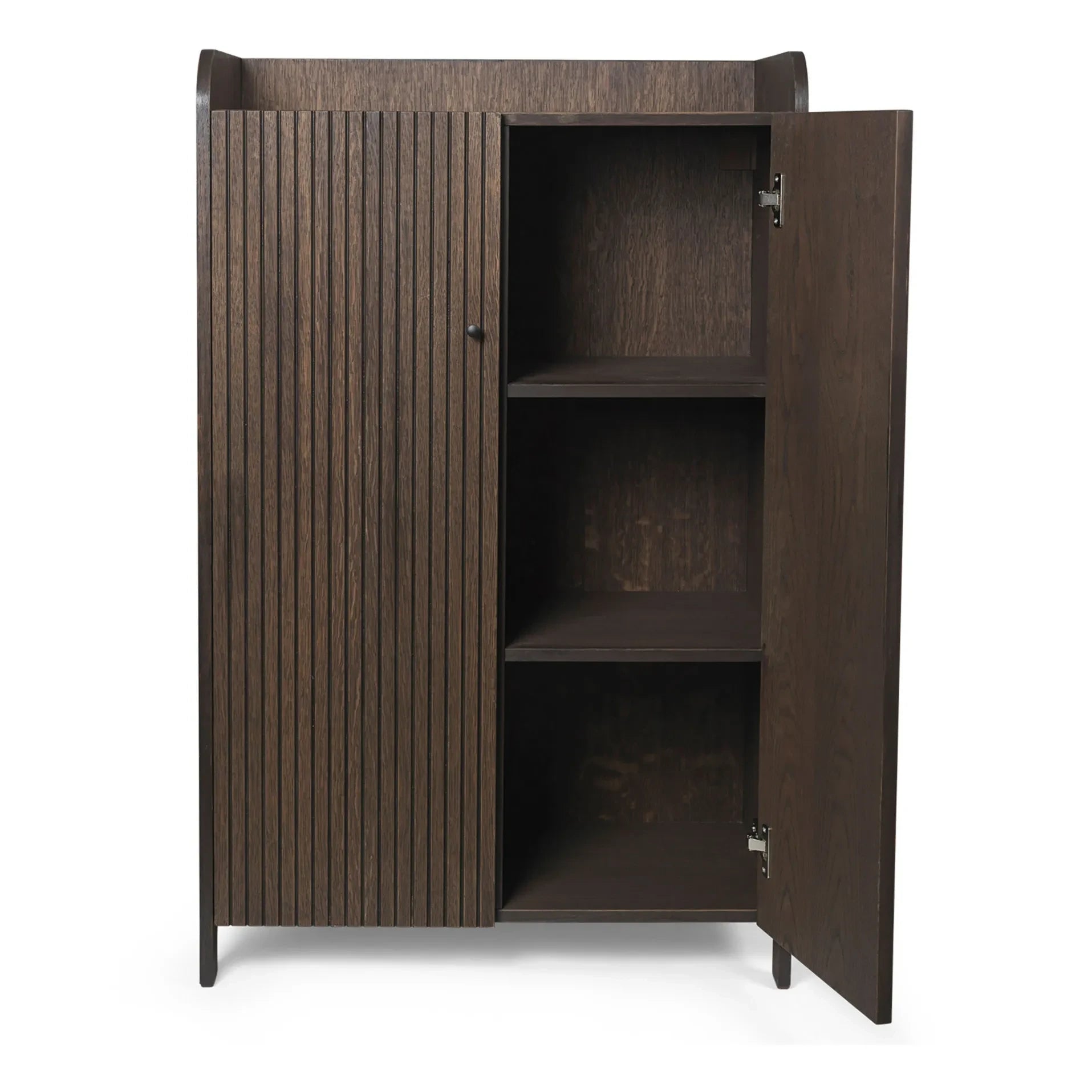 Ferm Living - Feststehender Schrank | Dunkle Eiche