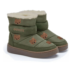 Donsje - Kitto Ayıcık Detaylı Çizme | Haki