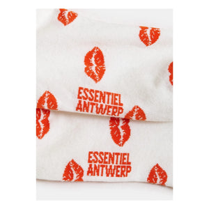 Essentiel Antwerp - Jisous Lips çorap | Beyaz