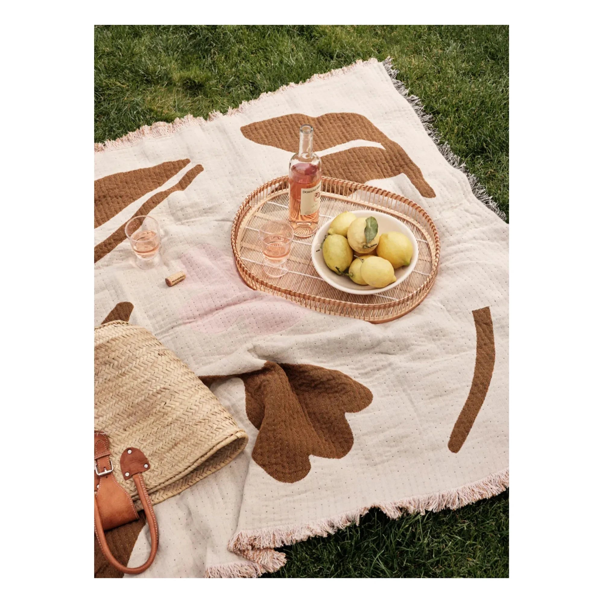 Broste Copenhagen - Rosita Plaid | Rosa