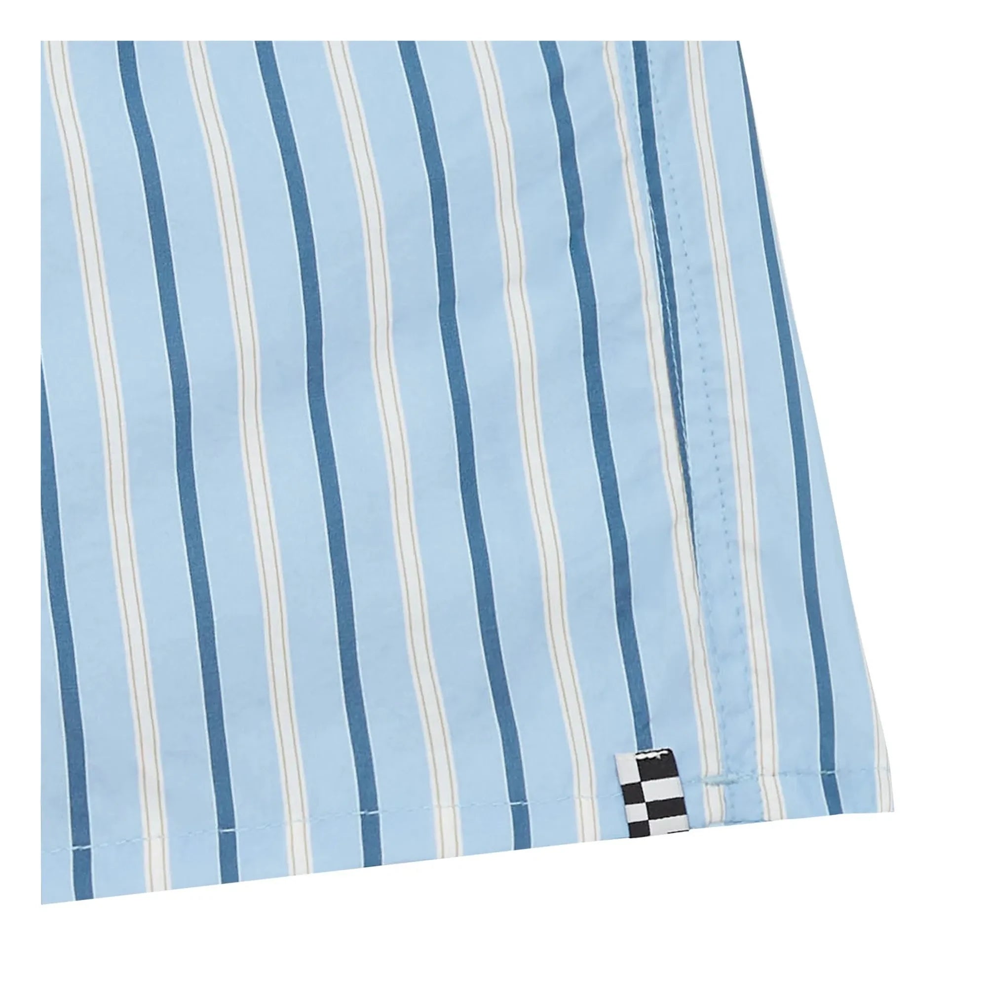Finger in the nose - Freeboy Striped Swim Shorts | Blue