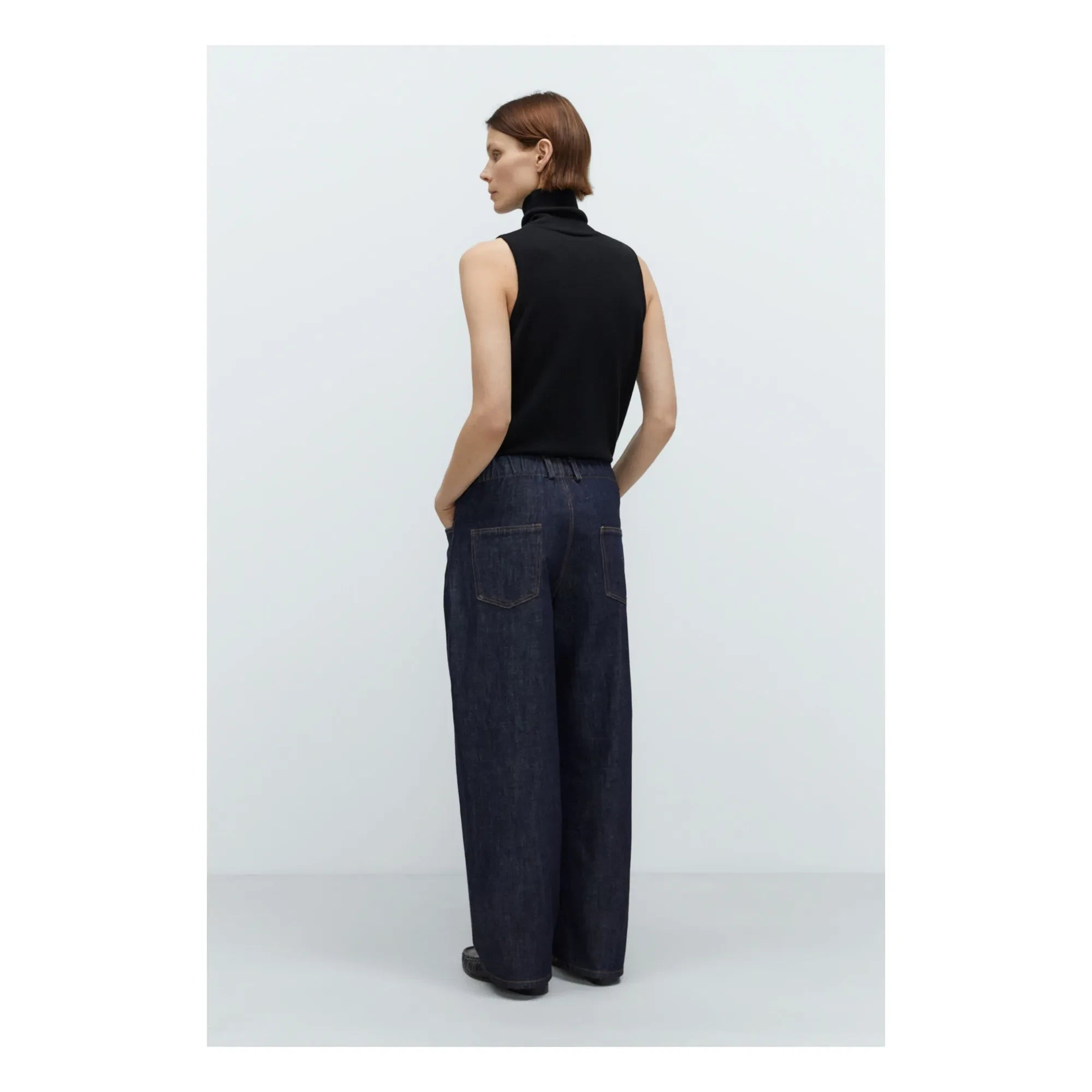 Cordera - Gerade Jeans aus recycelter Baumwolle | Indigo