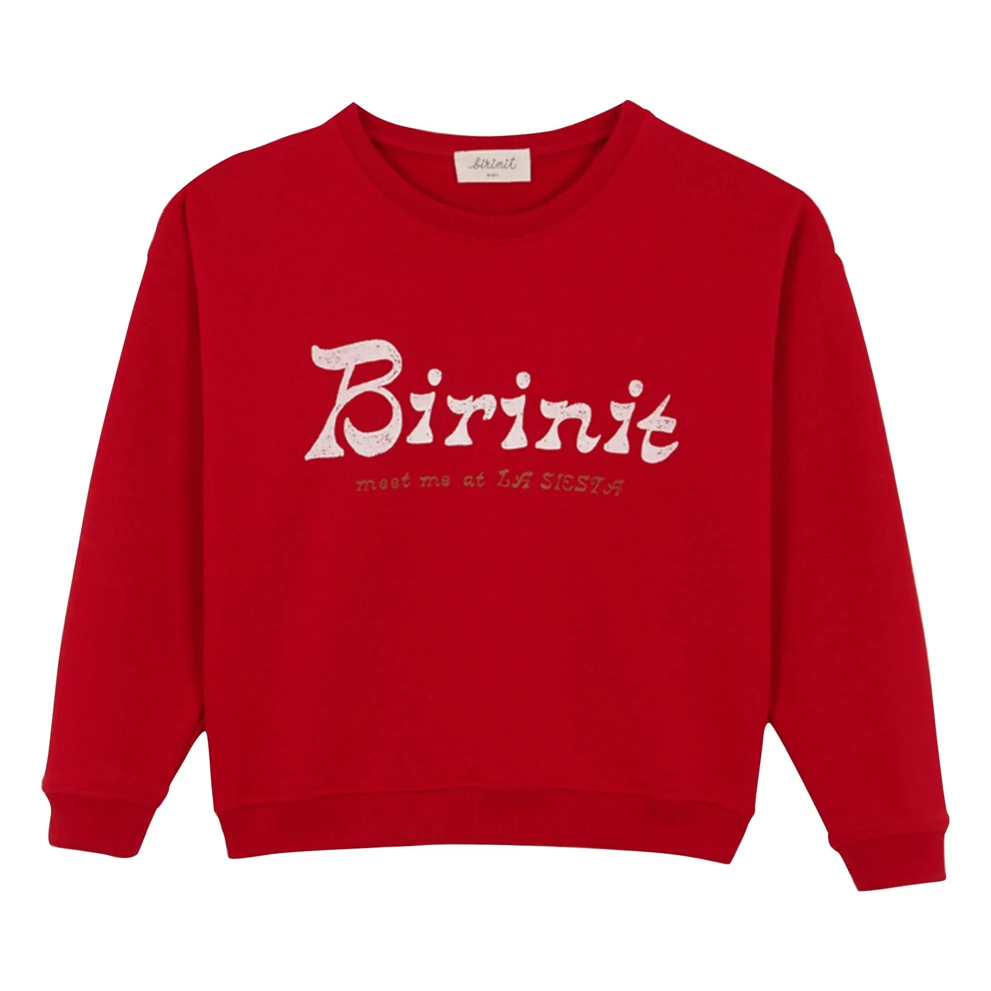 birinit - Chili Birinit Sweatshirt aus Bio-Baumwolle | Rot