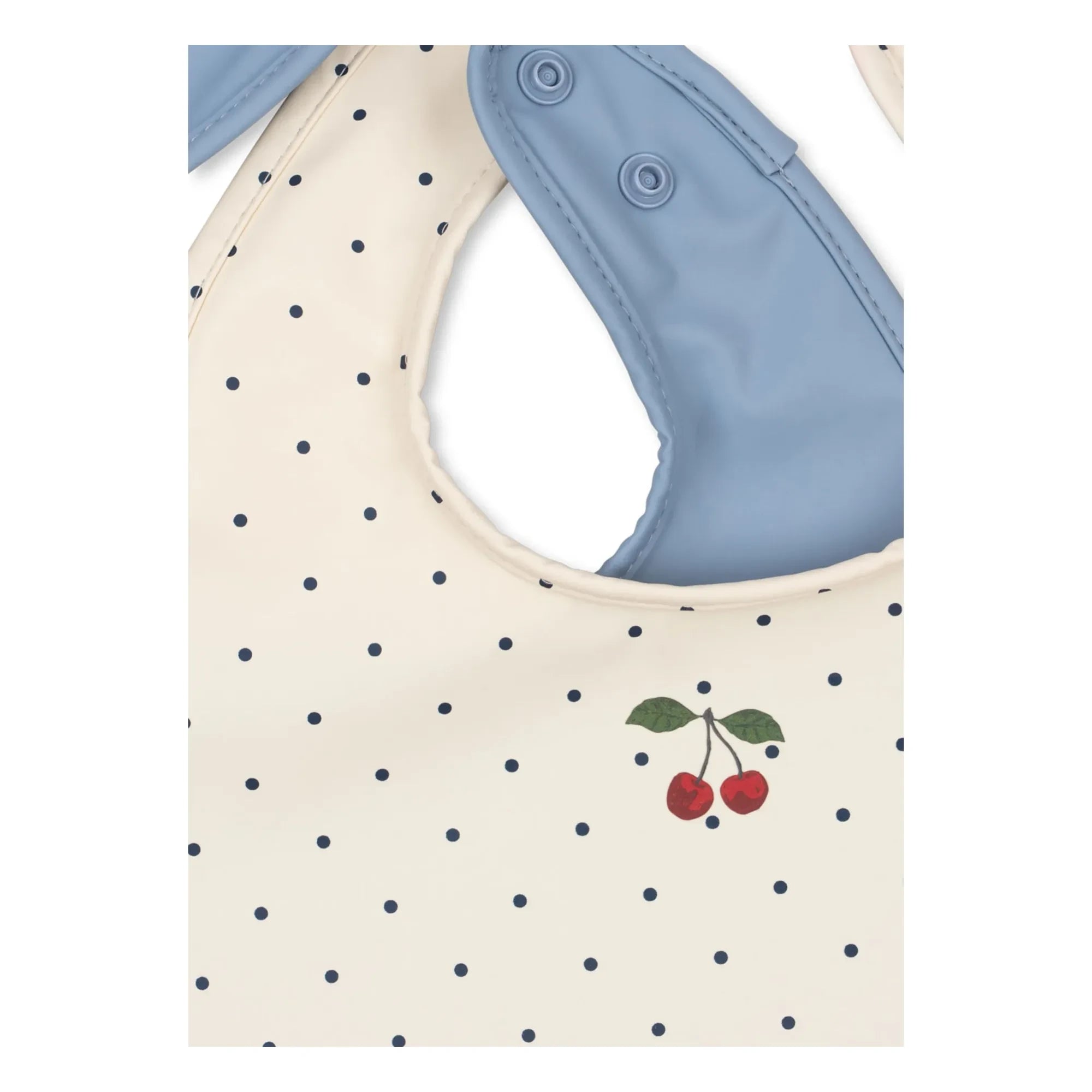 Konges Sløjd - Navy Dot Bibs - 2-piece Set | Blue