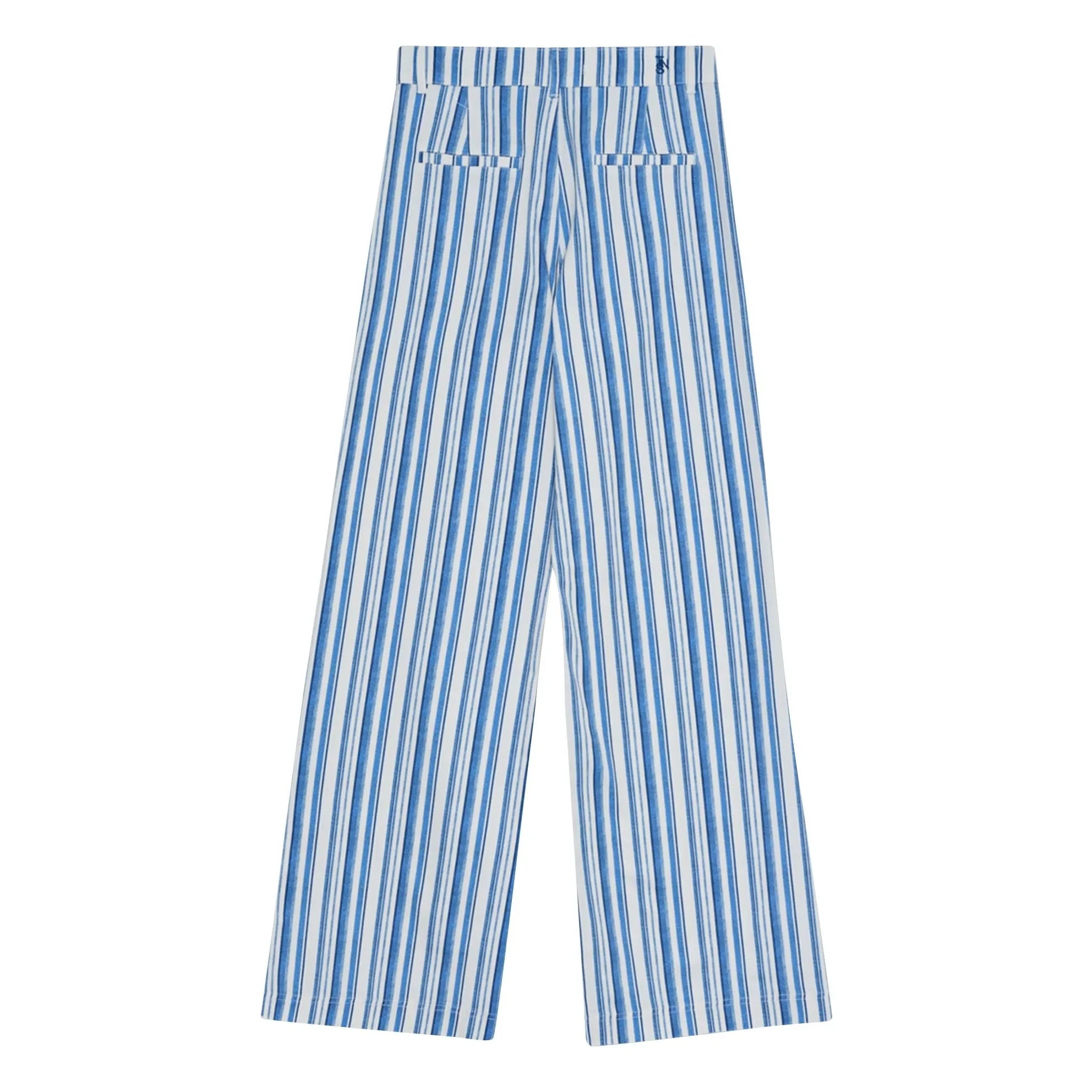 the new society - Olmo Baumwoll-Streifenhose | Blau