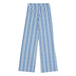 the new society - Olmo Baumwoll-Streifenhose | Blau